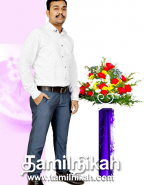  Tamil Muslim Matrimony Groom Profile-26215